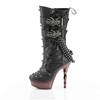 DemoniaCult - MUERTO159 Plattformstiefel - Schwarz Product image